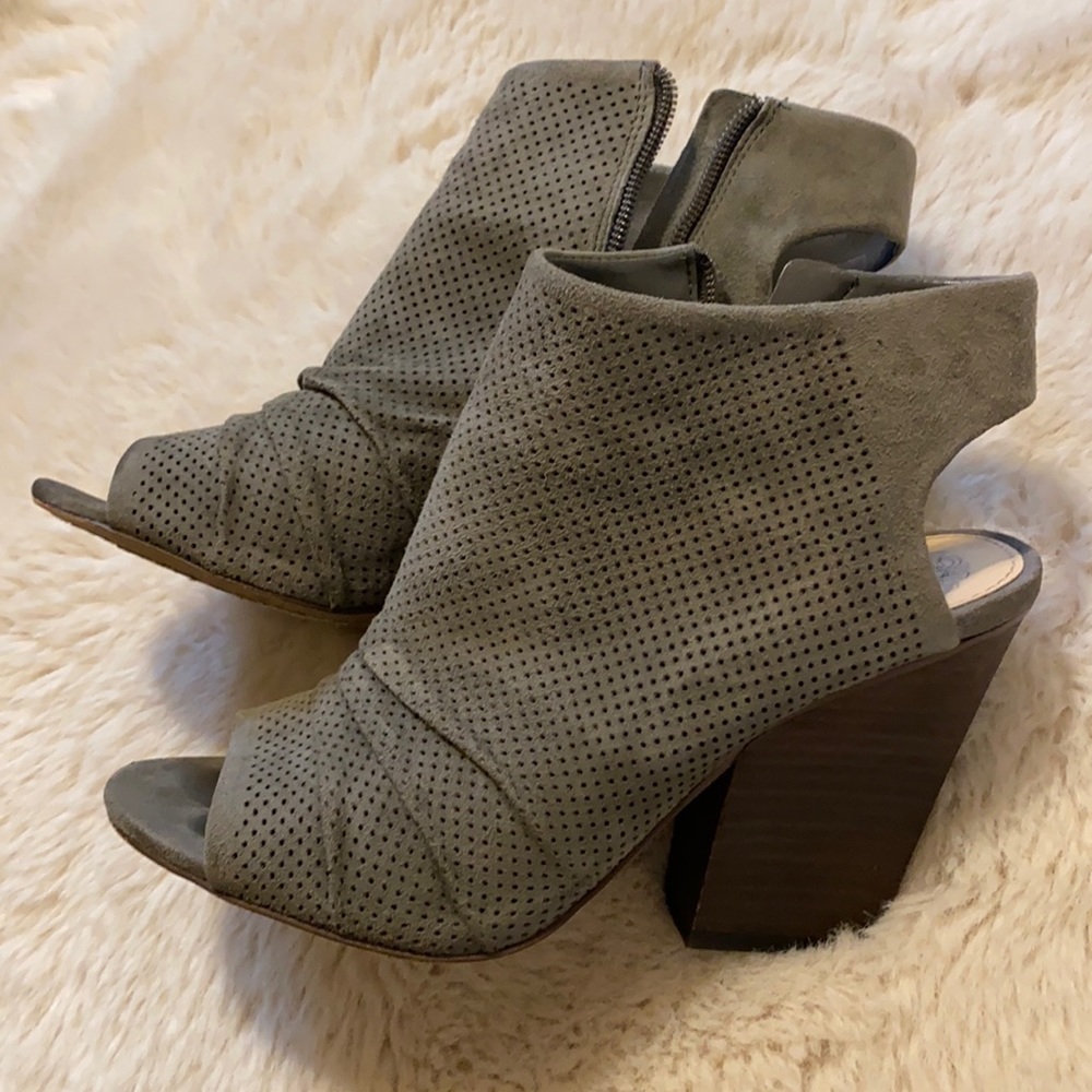 Vince Camuto Open Toe Bootie